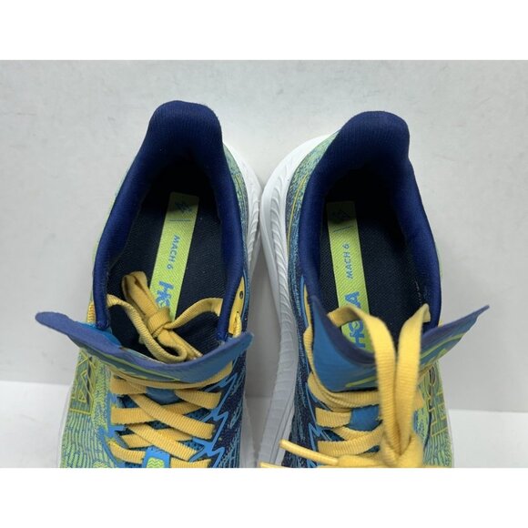 Hoka One One Mach 6 Shoes Kids Size 4 Running Lightweight Sneaker 1147553 LLW - Picture 10 of 10